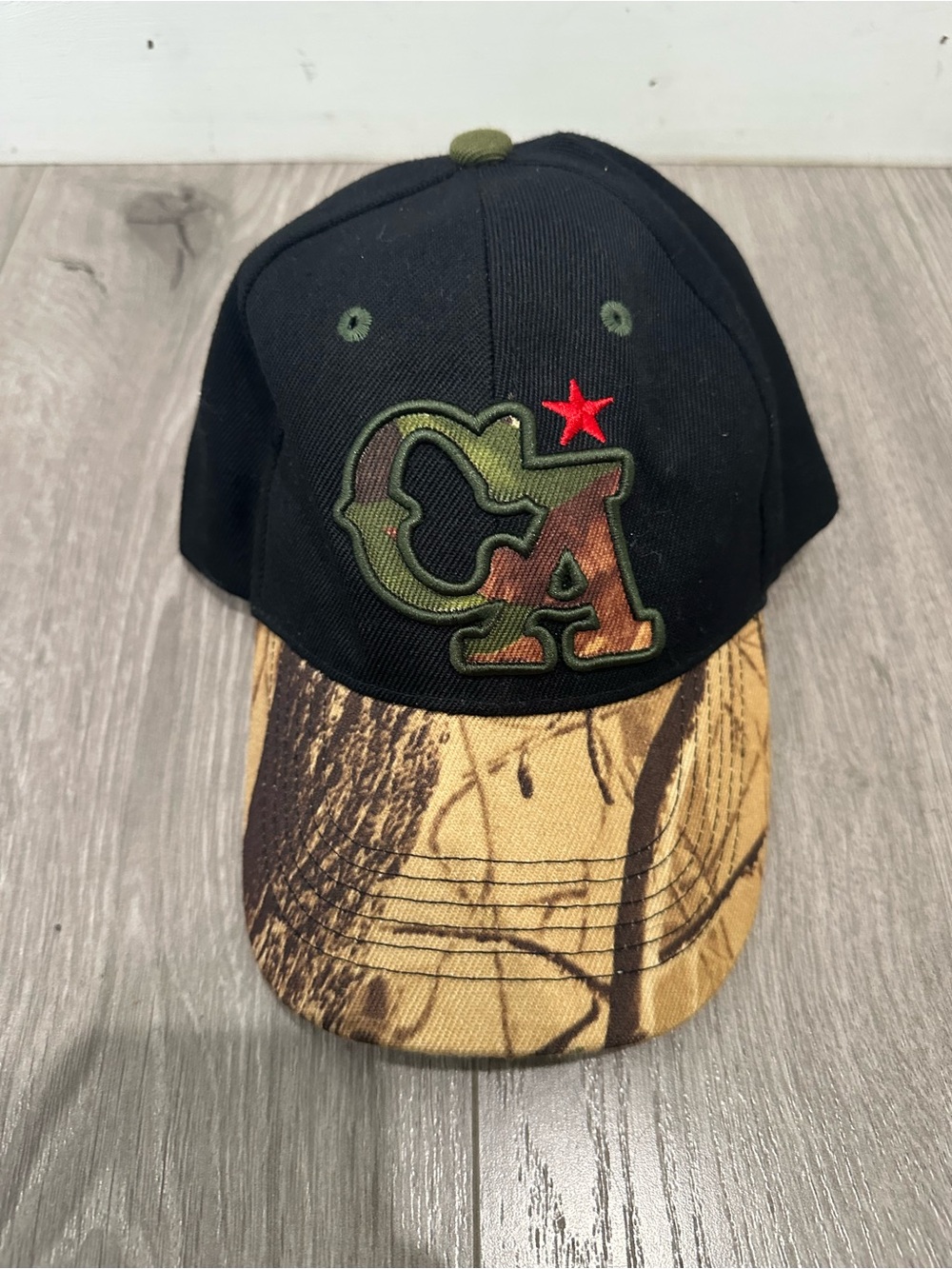 California Camo Snapback Hat